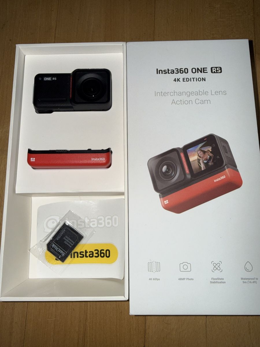 Insta360 Videocamere: Insta360 ONE RS 4K Edition Action Cam - Excellent Condition! – Usato da Untersiggenthal venduto da FranzAquino 2