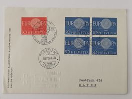 Ballon-Brief 1961