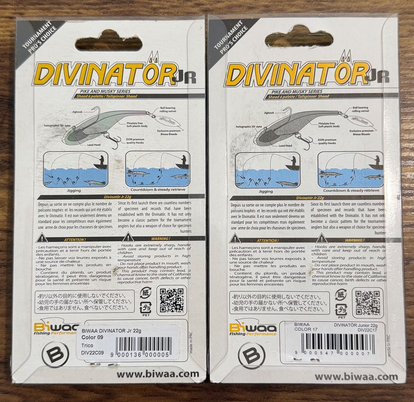 Esche: BIWAA Divinatör Junior Set 9 - 22 gr – Nuovo e nell'imballaggio originale da Widnau venduto da Fishingtackle_Oggy 1