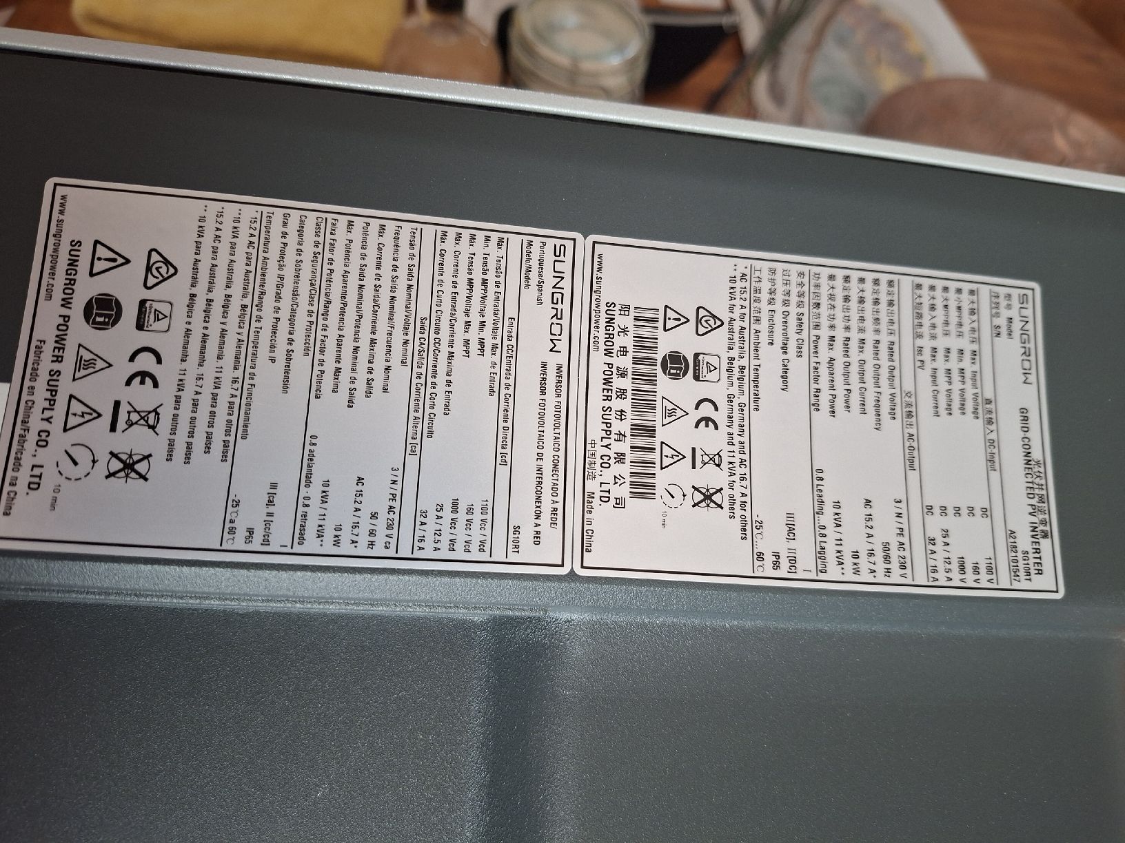 Inverter: Wechselrichter Sungrow – Usato da Oetwil am See venduto da Barclay64 3