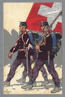 1916, FP-KARTE NACH DE, SIGN.  MOOS, ZENSUR-0 FREIBURG