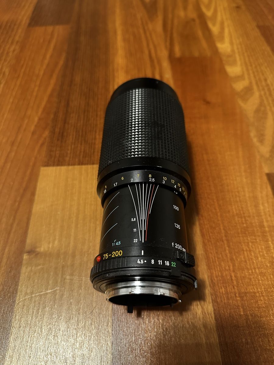 Minolta Obiettivi: Minolta MD ZOOM 75-200mm 1:4.5 Objektiv – Usato da Brunnen venduto da fab_27jg 3