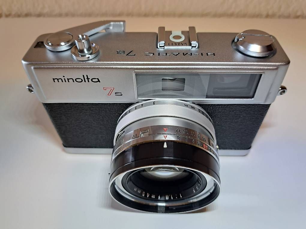 Minolta Fotocamera: Minolta HI MATIC 7s – Usato da Ringgenberg BE venduto da Veloeli- 2