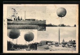 Weissig / Riesa, Ballons auf dem Luftsch