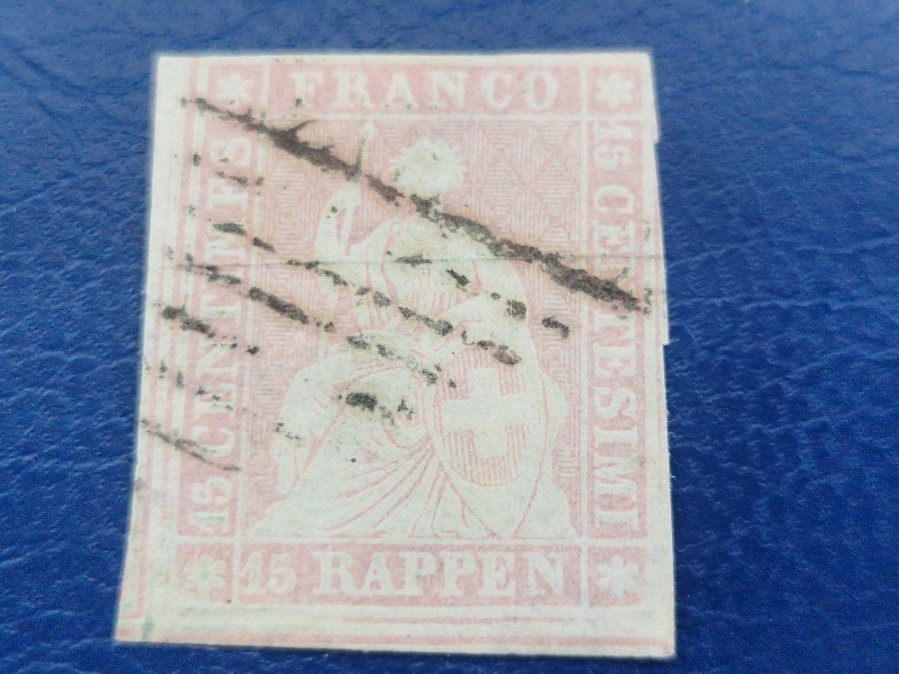 Tutti i francobolli: Strubel 24F, ab 1.- – Usato da Burgdorf venduto da Glossy01