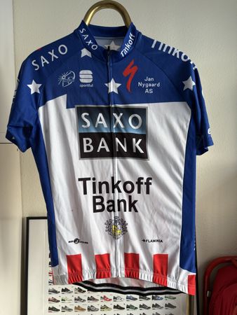 Maillot cycliste Saxo Bank Tinkoff - Sportful - Size L