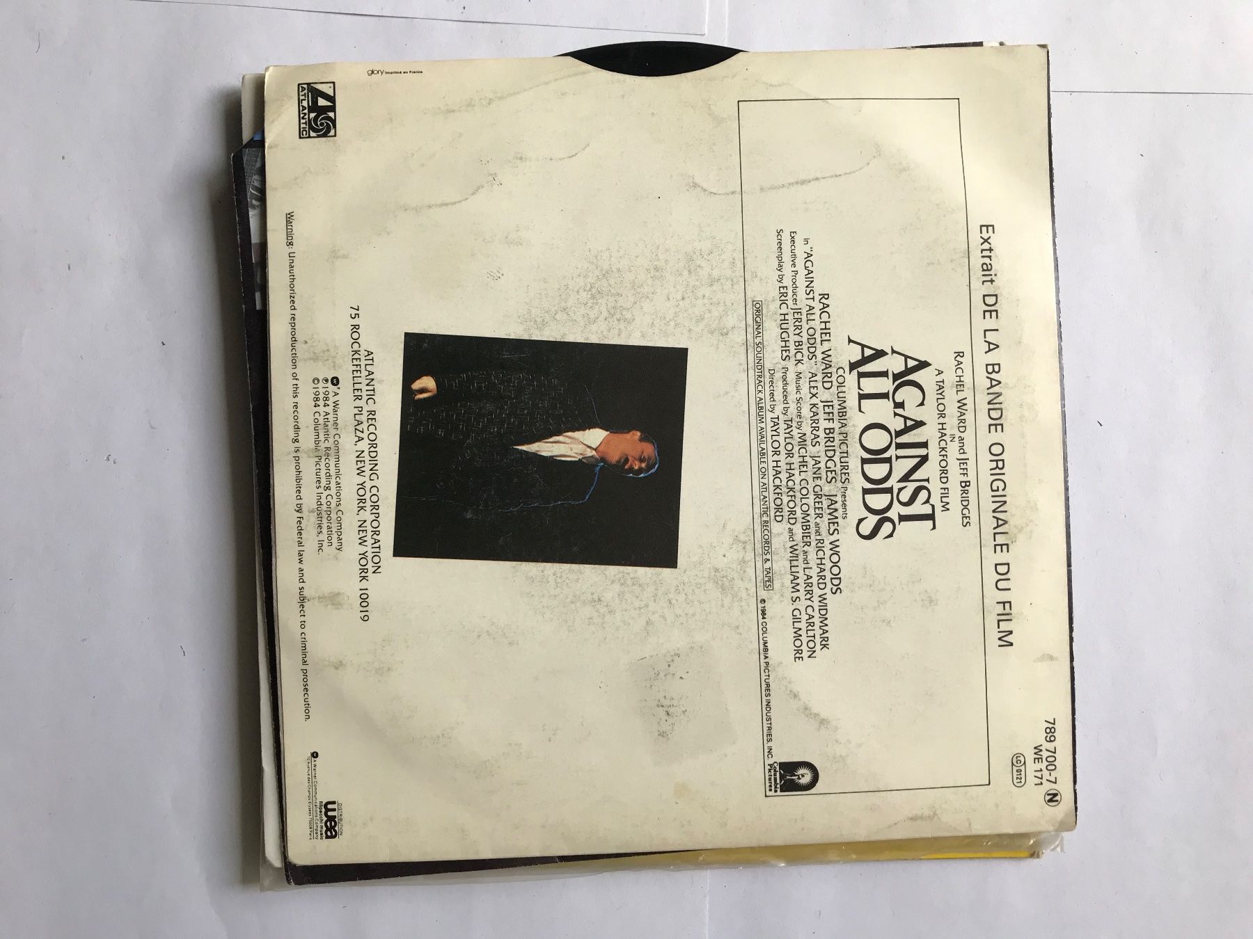 Vinyles: single, phil collins, „against all odds“ – D'occasion à liestal par makai05 1