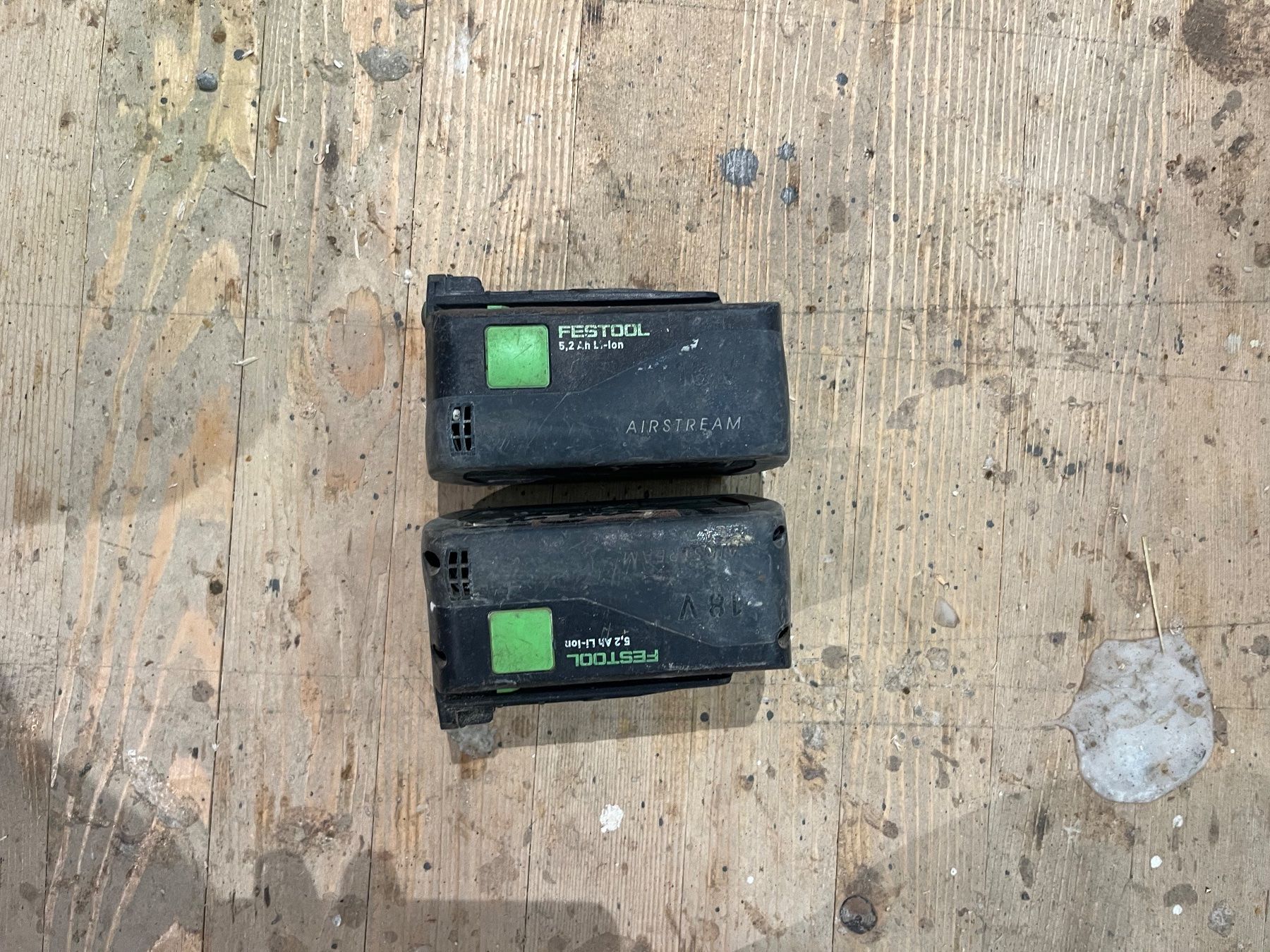 Accus: Defekte Festool Akkus 5.2 AH – Défectueux à Stehrenberg par Gables21