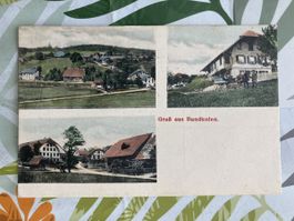 43)AK:Gruss aus Bundkofen!Ambulant1911!