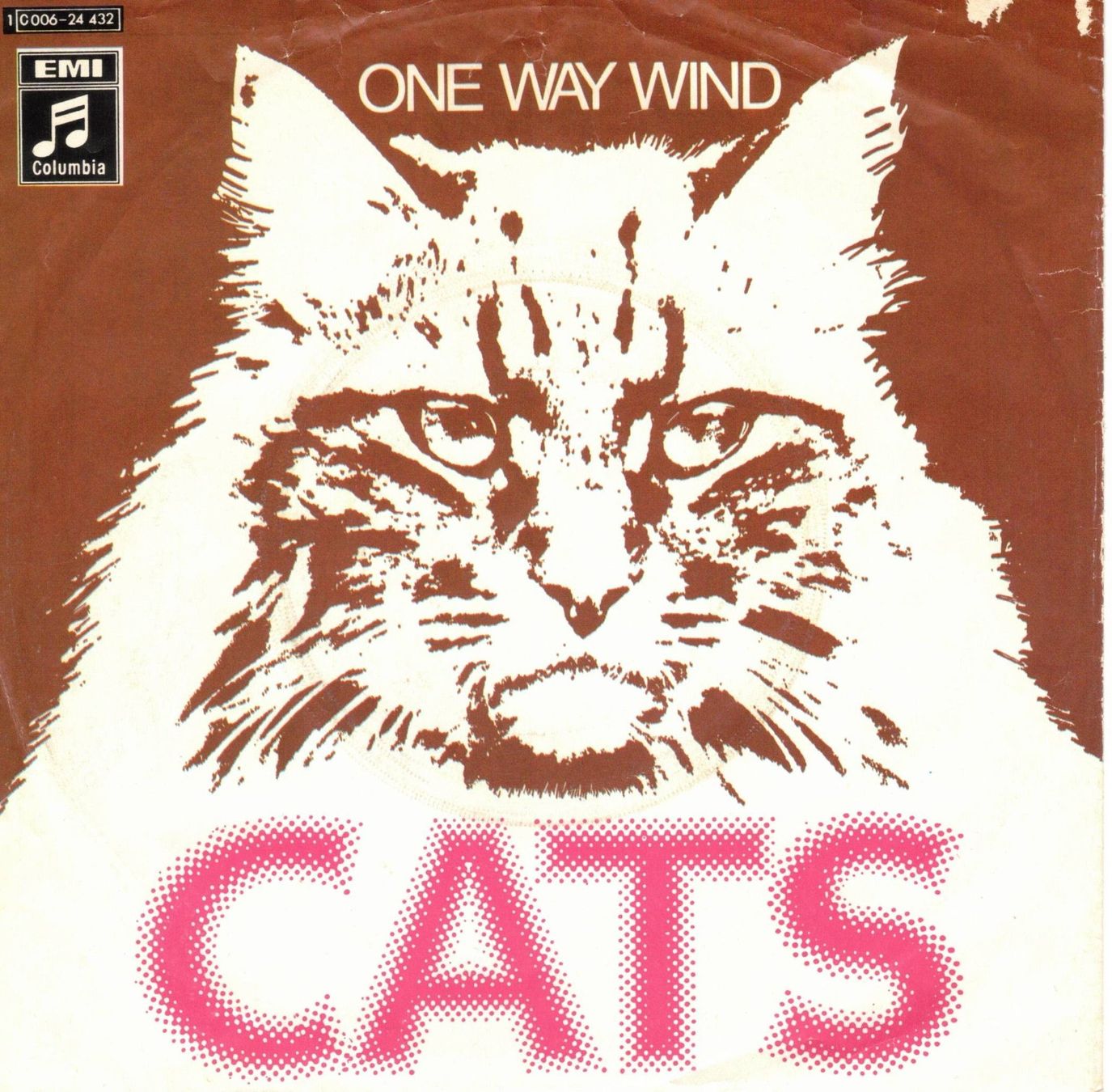 Schallplatten: The Cats  --  One way wind  Single7 – Gebraucht aus Rheinau von thealbum