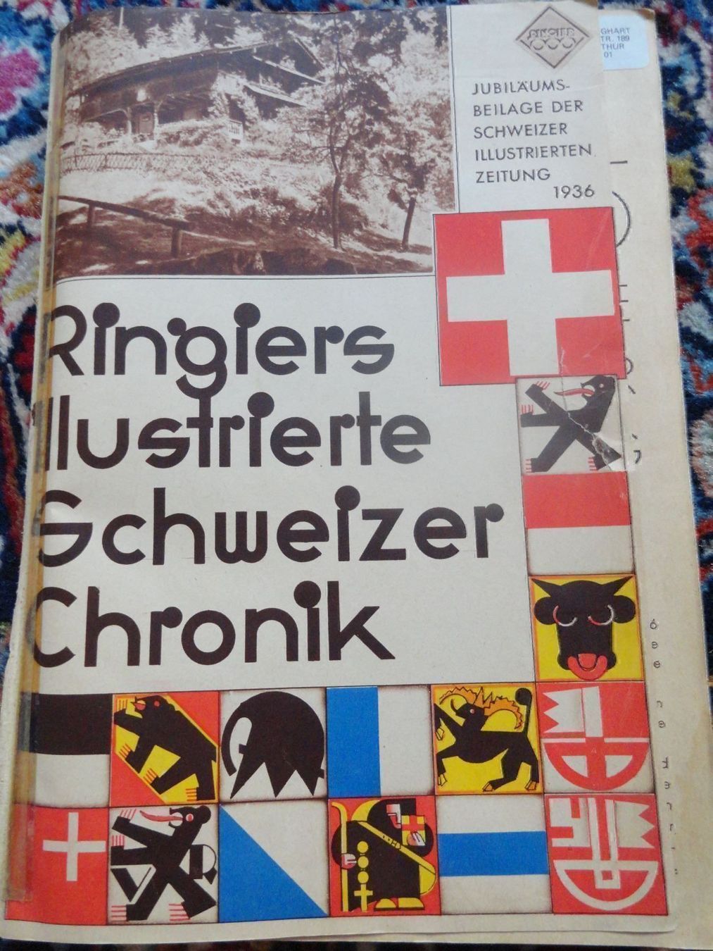 Riviste & Magazine: 1936, Ringiers Illustrierte CHer Chronik – Usato da stäfa venduto da brandy66