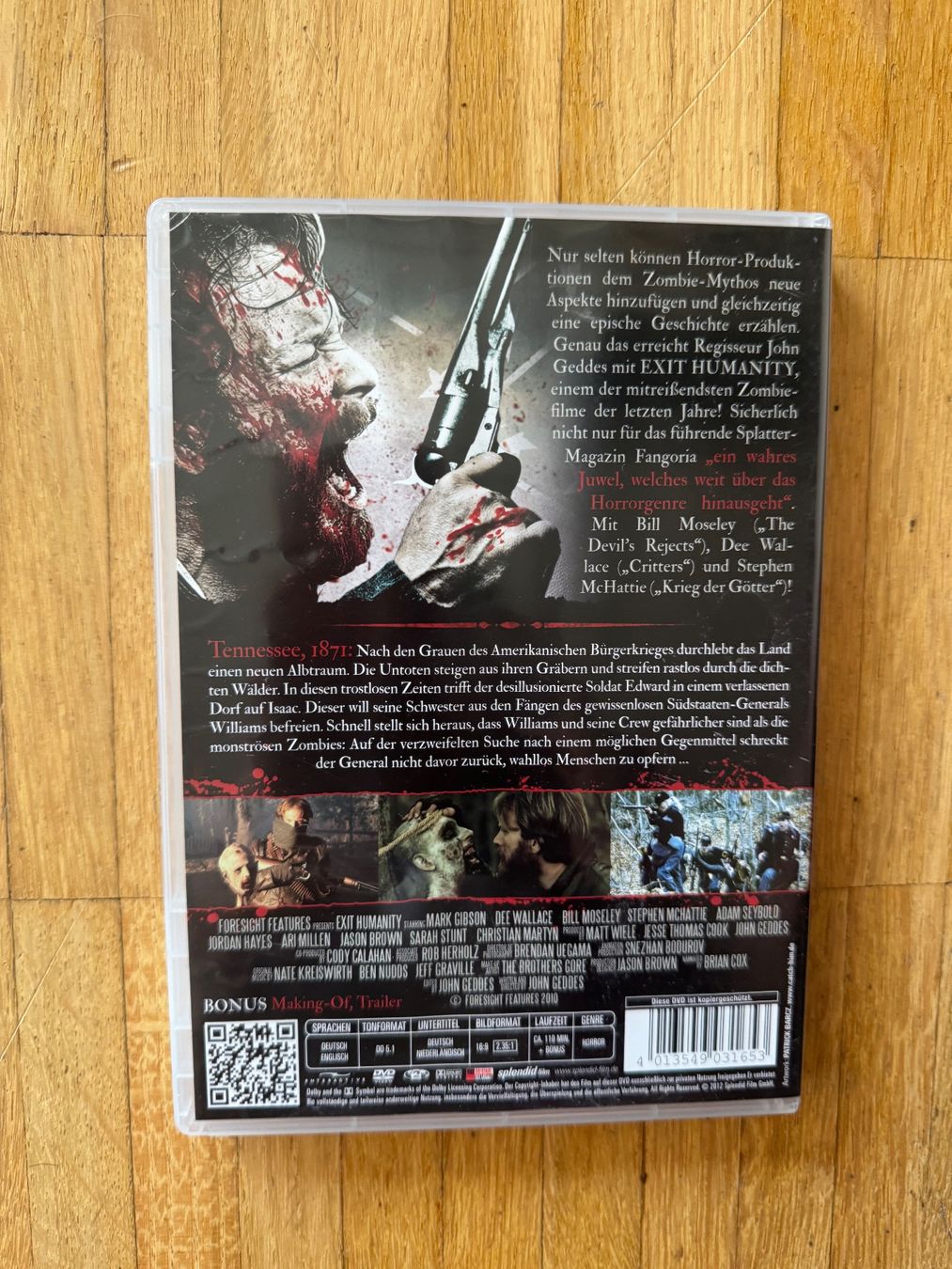 Tutti i DVDs: EXIT HUMANITY. (DVD) RARITÄT – Usato da Basel venduto da san_2qlq 1
