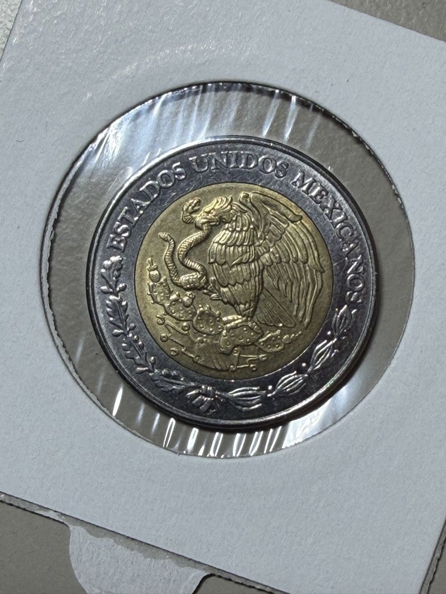 Toutes les monnaies: Mexique - 5 dollars - 1996 – D'occasion à Payerne par Mike1682 1
