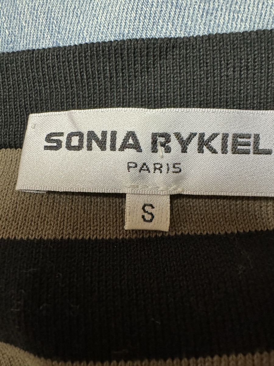 Sonia Rykiel Maglioni & Felpe: Sonia Rykiel Strickpulli mit einem Arm, gestreift – Usato da Zürich venduto da Finesse54 4