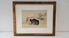 Ancienne Estampe Japonaise signée
