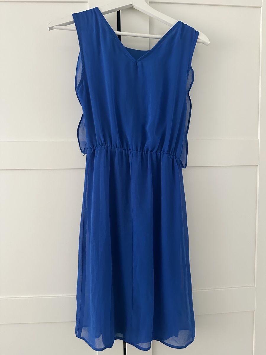 Kleider: Blaues Kleid von Lefties, Grösse S – Neu (gemäss Beschreibung) aus Sevelen von mar_gq8k 5