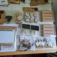 Nr. 9 grosse Box Bastel / Kreativ Dinge alles Orig. Verpackt