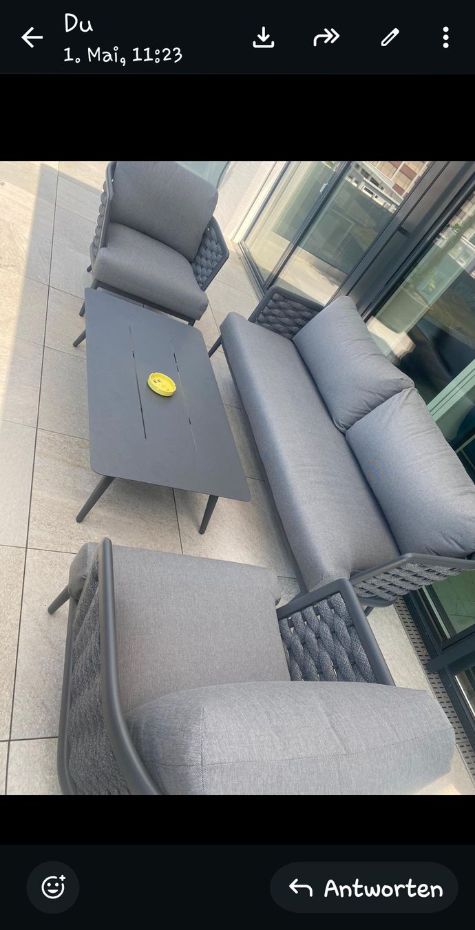 Divani: Garten,Terrasse Lounge Set – Nuovo e nell'imballaggio originale da Oetwil a.d. Limmat venduto da Rebi_reina