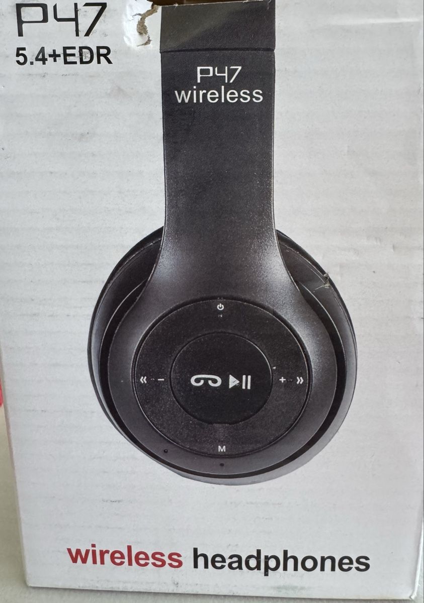 Kopfhörer: Cuffie P47 Wireless Bluetooth. – Neu und originalverpackt aus Rothrist von and_2n2j