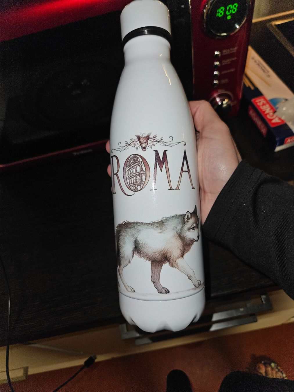 Borracce & Thermos: Trink- und Isolierflasche "Roma" Souvenir – Usato da Luzern venduto da KleinkramLuzern 2
