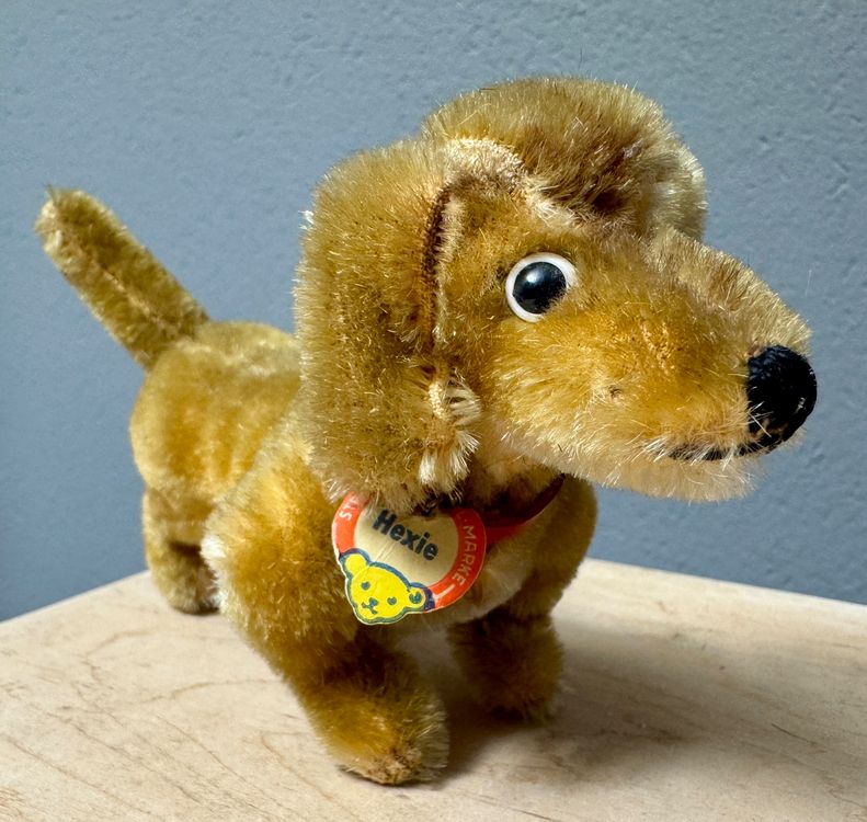 Peluche Vintage Steiff HEXIE, Ours Ou Animal, Fabriqué En Allemagne