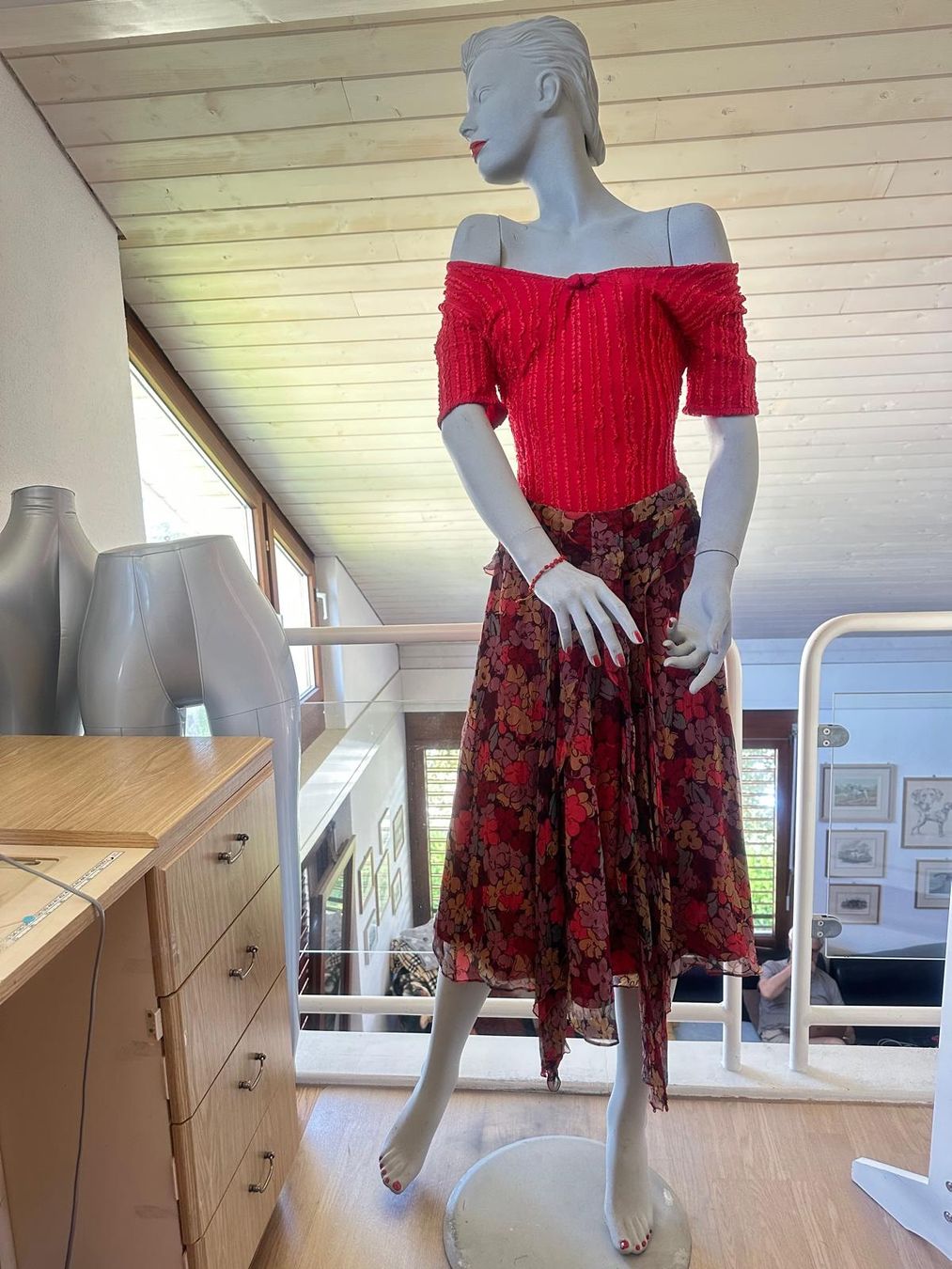 Top: Roter Body von Feel Good, Paris – Usato da Neuhausen venduto da Lechasseur 6