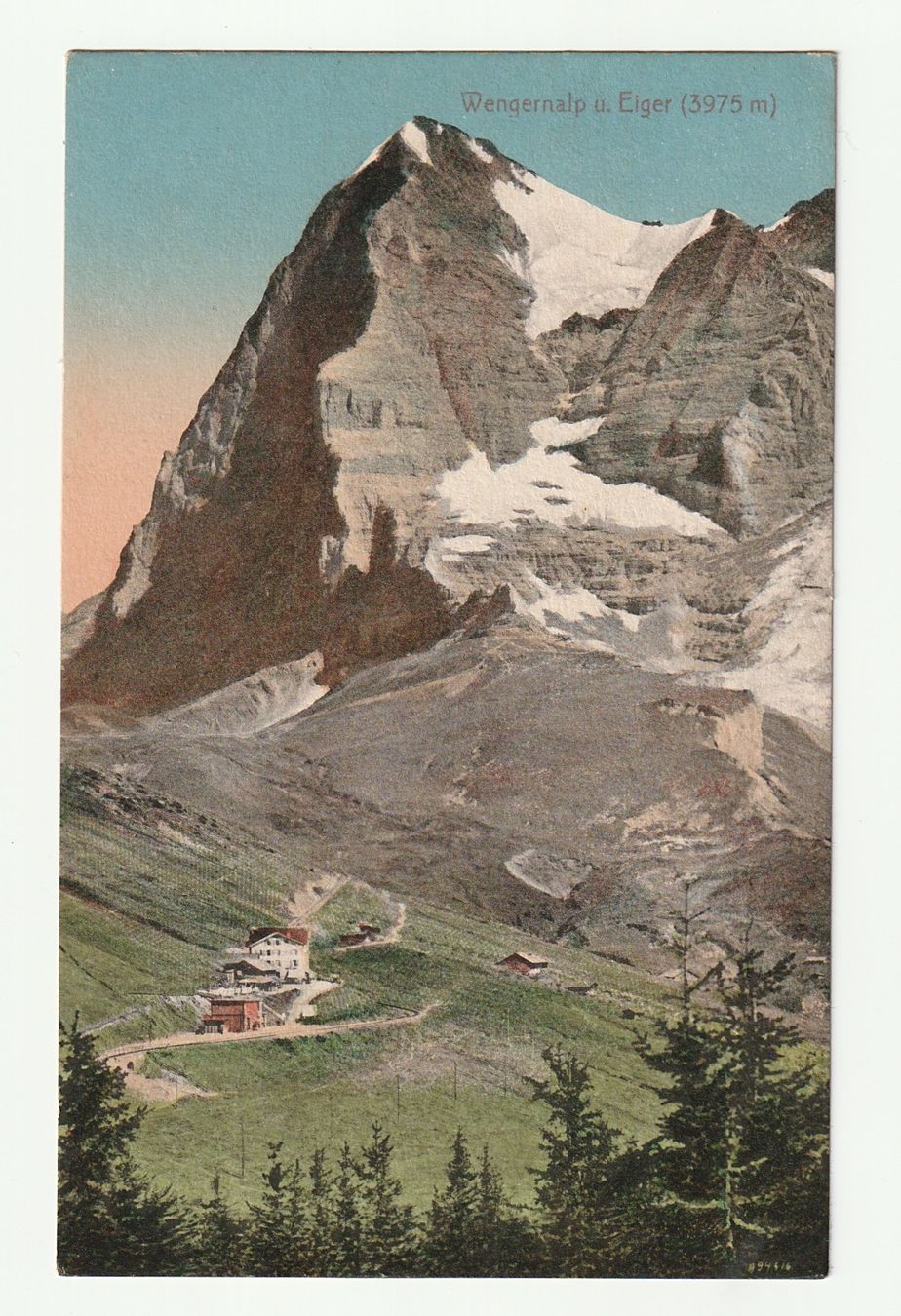 Cartoline postali: Ansichtskarte Wengernalp Eiger Berner Oberland – Nuovo (secondo la descrizione) da St. Gallen venduto da Ricardo_Deals