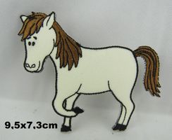 RÖSSLI - Aufnäher - Aufbügler - Stickerei - 9,5x7,3cm