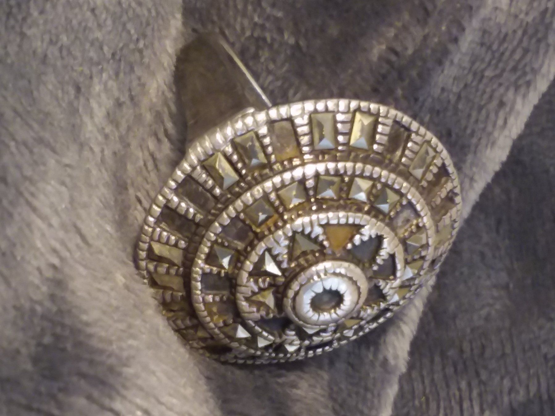 Ringe: Sterling Silber Markasiten Ring, Grösse 58 – Gebraucht aus Zürich von SciTec 4