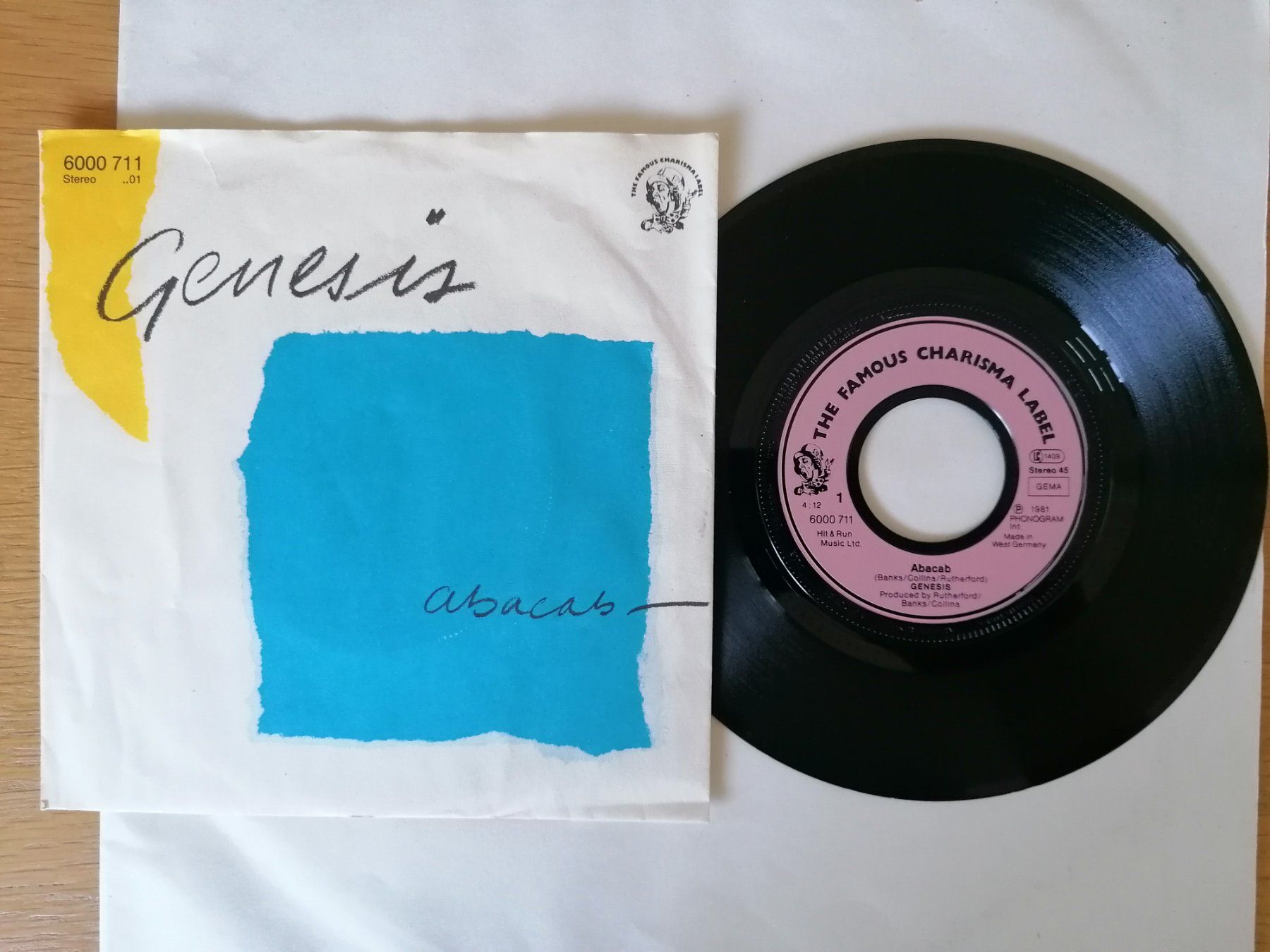Schallplatten: Genesis --  Abacab Another Record 7" Single – Gebraucht aus Beinwil am See von Funkthesizer