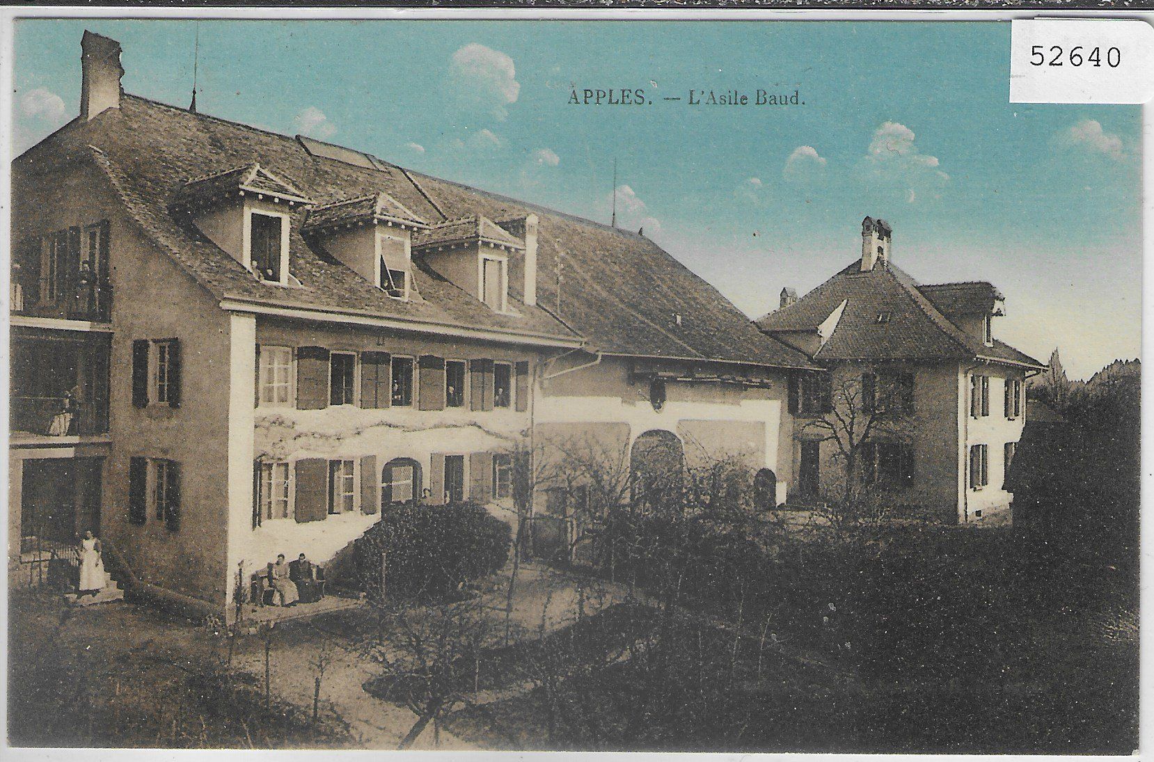 Cartoline postali: Apples - L'Asile Baud - coloriert – Usato da Ettingen venduto da Kartenplanet
