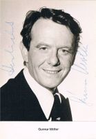 Gunnar Möller 1928-2017 Autogramm signiert Vintage Foto 9x14