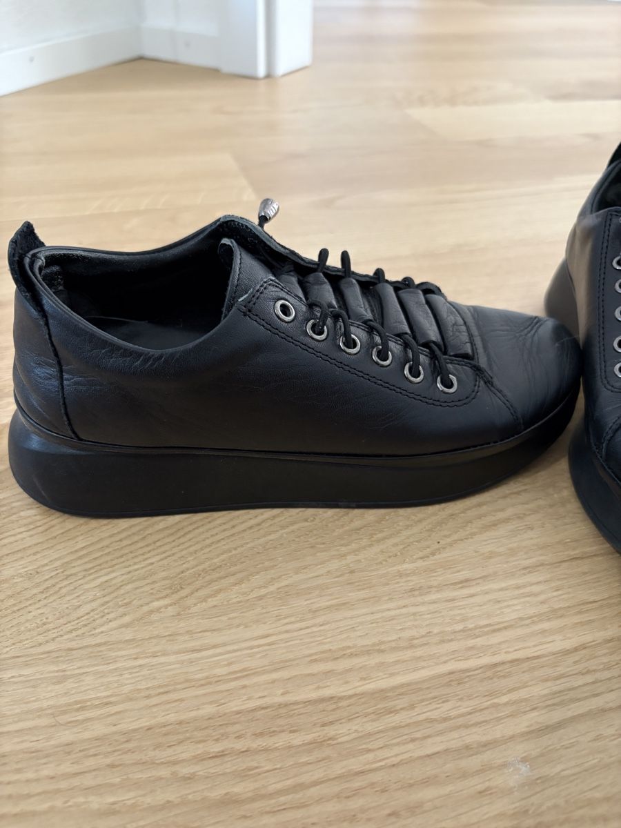 Scarpe da donna: Black leather shoes Venezia 36 – Usato da Rolle venduto da gos_2xy5 4