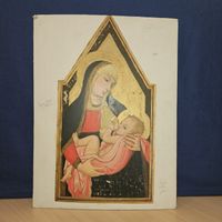 Sakrahl Gemälde: Madonna mit Kind - Antikes, religioeses Mot