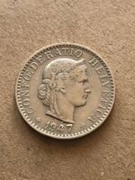 Abart 20 Rp. 1947 mit Punkt über 4