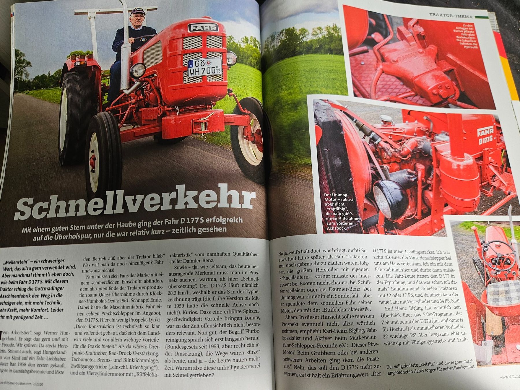 Unimog Trattori: Oldtimer Traktor 2/20 Eicher Fahr Unimog U1700 Someca xx – Usato da Flawil venduto da sr1_f6st 7