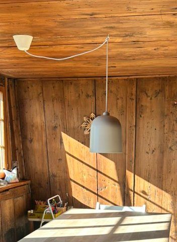 Lampadari & plafoniere: Nordlux Pendelleuchte Angle E27 (hellgrau) – Usato da Chur venduto da j21 1