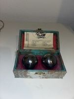 Vintage Chinesische Meditationskugeln – Originalbox