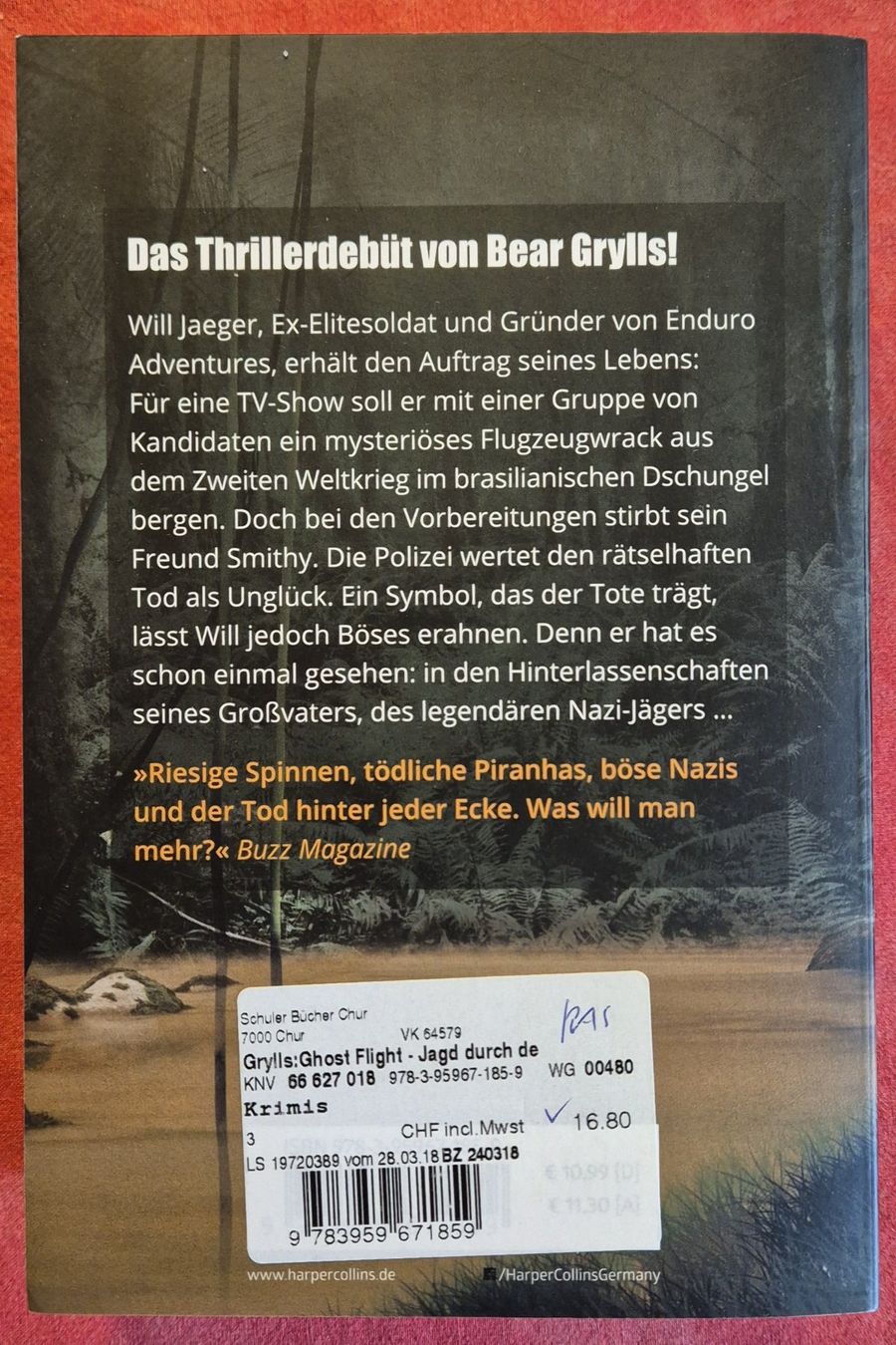 Bücher: Bear Grylls / Will Jaeger Trilogie – Gebraucht aus Chur von dluli 2