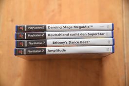 Dancing Stage + DSDS + Britney's Dance + Amplitude (CIB)