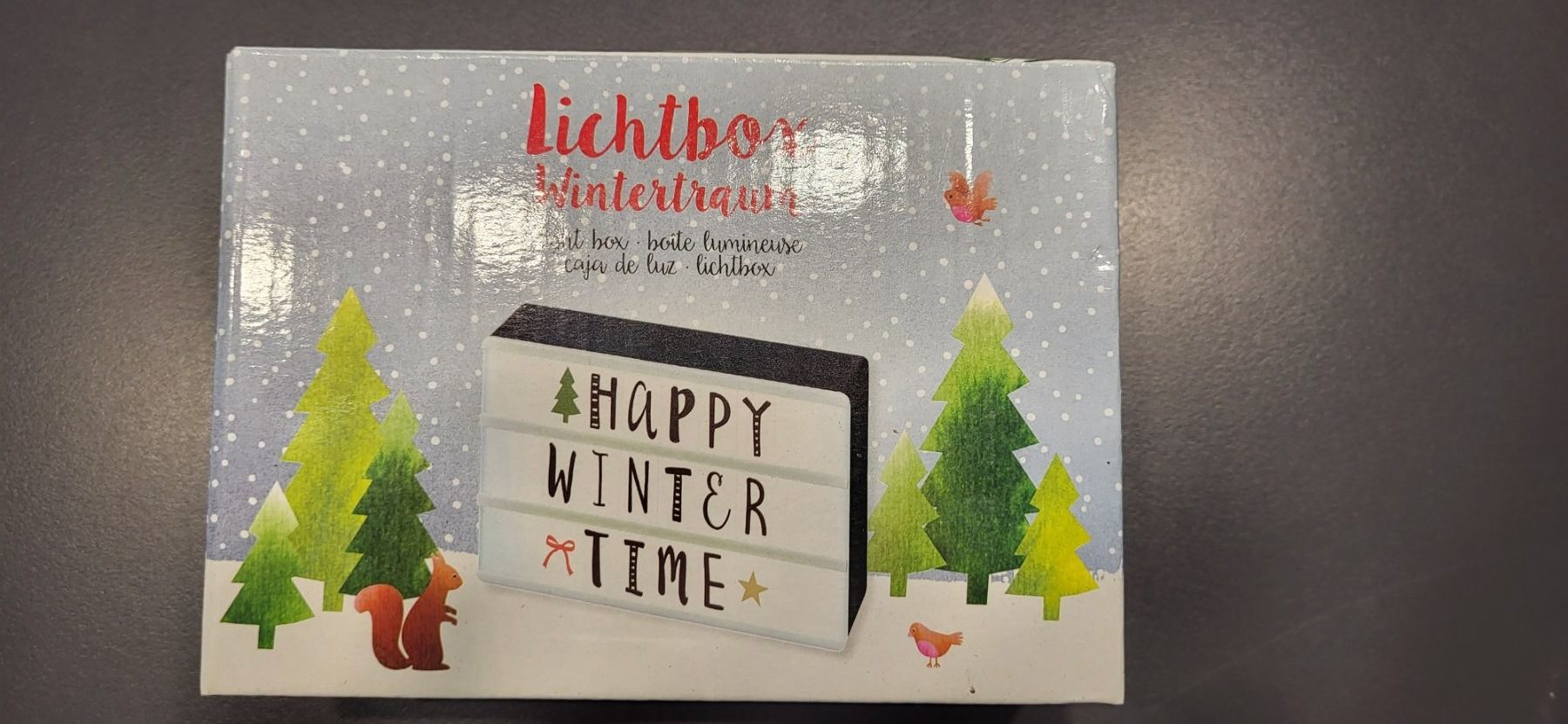 Tutte le decorazioni: Lichtbox Wintertraum – Nuovo e nell'imballaggio originale da Obfelden venduto da Boonie