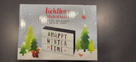 Lichtbox Wintertraum