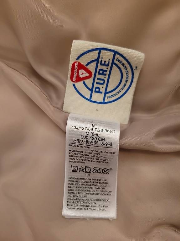 Giacche & Cappotti: Winterjacke GAP, Gr. 128/134 – Usato da Courtaman venduto da Nadia_U. 3
