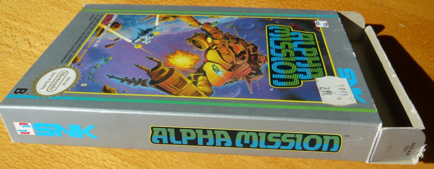 Nintendo Giochi: NES : Alpha Mission, CIB, Excellent état ! – Usato da Onex venduto da Jaguar1986 6