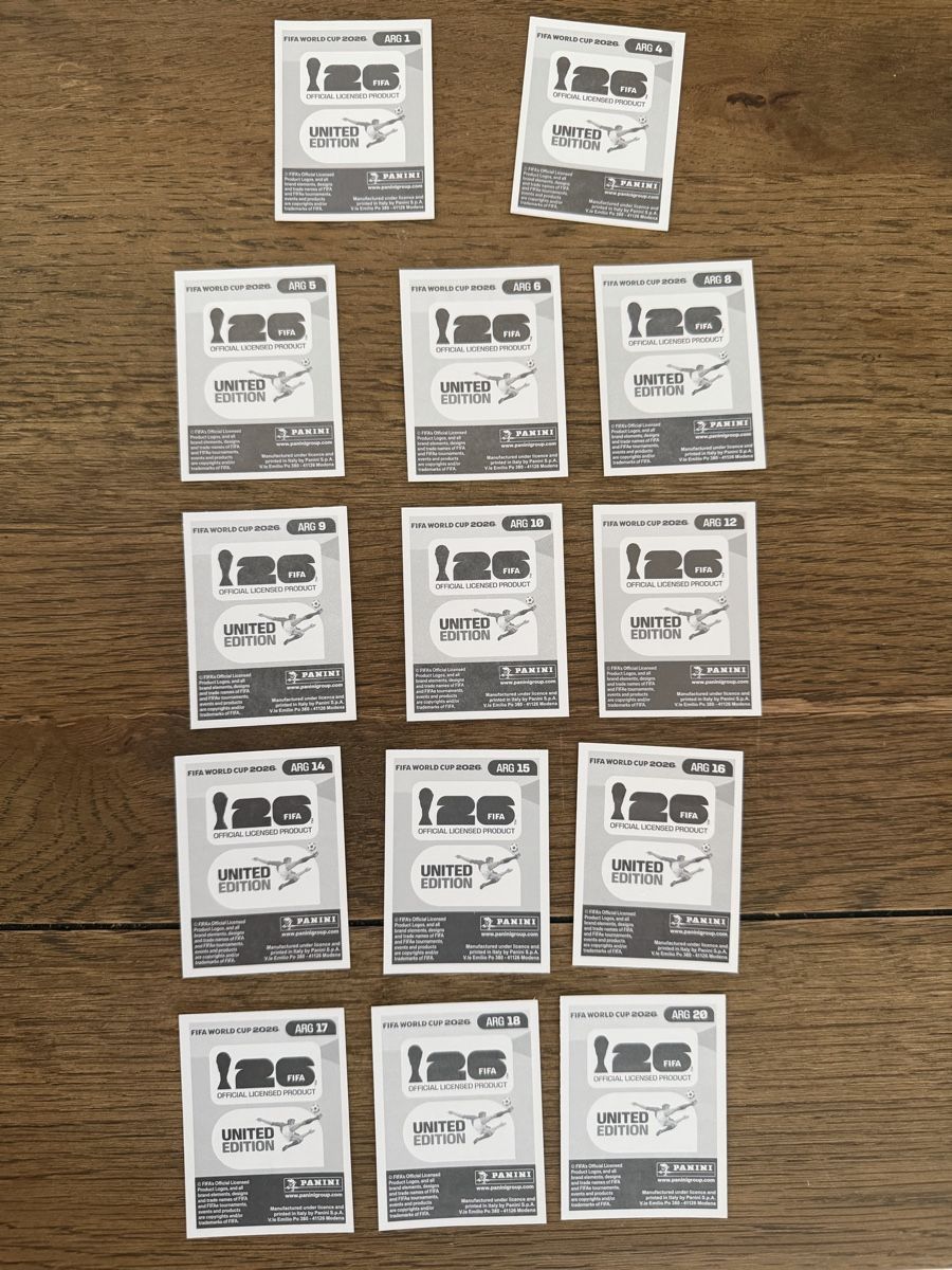 Panini Sammelbilder & Trading cards: Panini WM 2026 Stickers, Diverse Argentinien – Neu (gemäss Beschreibung) aus Seengen von Gegu2 1