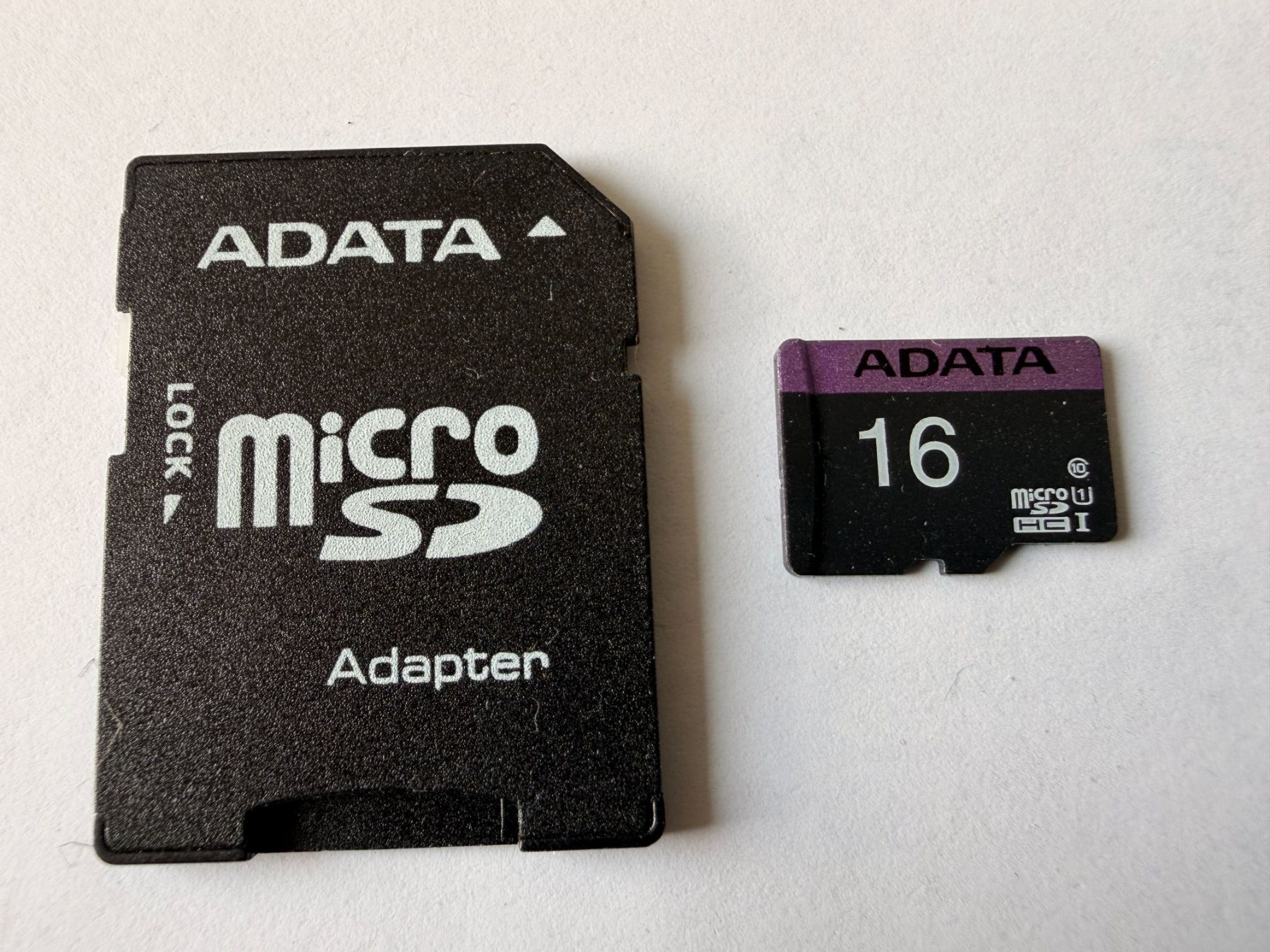 Cartes mémoire: Micro SD Karte mit Adapter – Neuf (Voir description) à Oberurnen par Uhauser