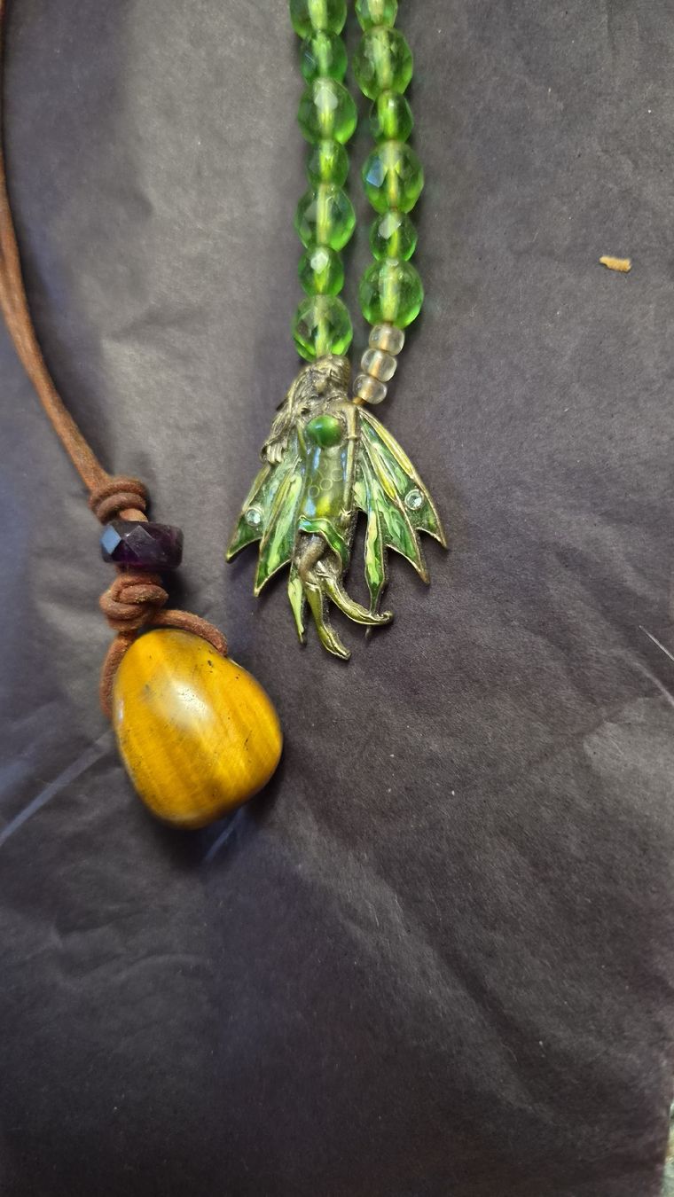 Sonstiger Schmuck: Schmuck Lot Steine Anhänger  – Gebraucht aus Kölliken von Upcycling-by-Mc-TAM 5