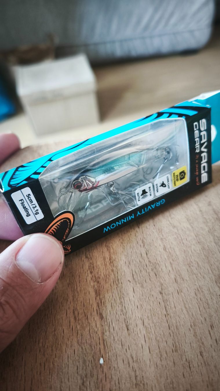 Savage Gear Esche: Savage Gear Gravity Minnow 50 S – Nuovo e nell'imballaggio originale da Sarnen venduto da sebalant 2