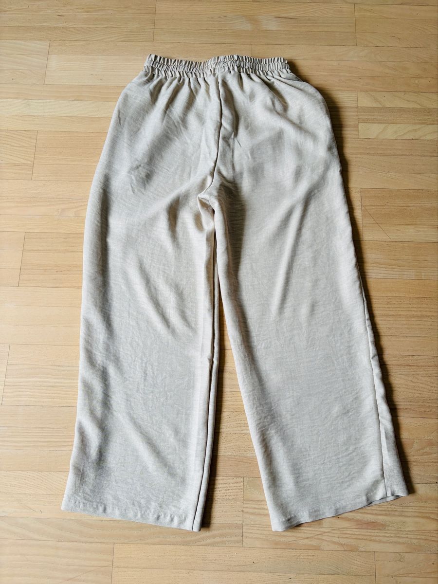 Pantalons: Sommerleichte, beige Stoffhose, Gr. M – Neuf (Voir description) à Oberengstringen par Marling 2