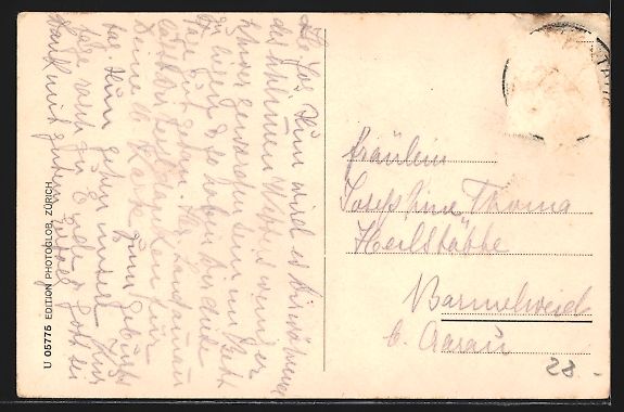 Cartoline postali: AK Rheinfelden, Hotel Eden – Usato da Berlin venduto da bartko-reher 1